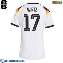 Fotballdrakt Dame Tyskland Florian Wirtz #17 Hjemmedrakt VM 2026 Kortermet